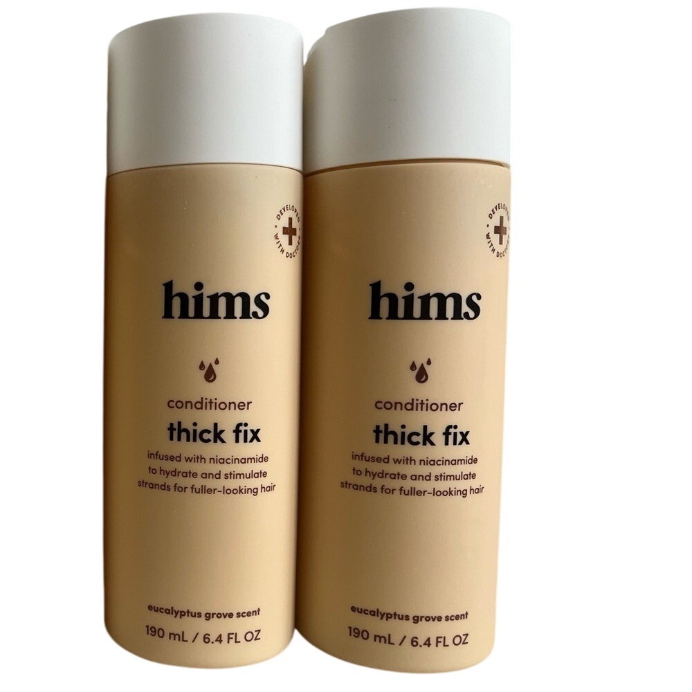 Hims Thick Fix Conditioner Set Of Two 6.4 oz Eucalyptus Grove Scent New